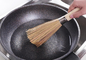 Le plat en bambou de frottement de 11,8 pouces frottent l'outil à la maison de cuisine de restaurant de brosse