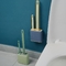 Support fixé au mur de nettoyage profond de support étanche de brosse de nettoyage de cuvette des toilettes
