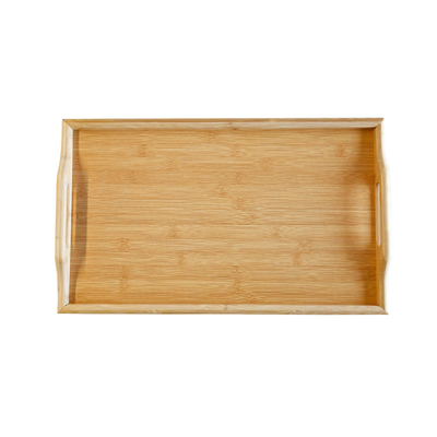 Enfoncez la nourriture servant le petit déjeuner en bambou viable Tray Table With Folding Legs