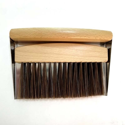 Ensemble de balais et pelles à poussière en bois, outils de nettoyage de Table, 13x8x4cm