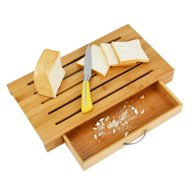 Baguette en bambou résistante à l'eau, planche à pain, coupe à la main