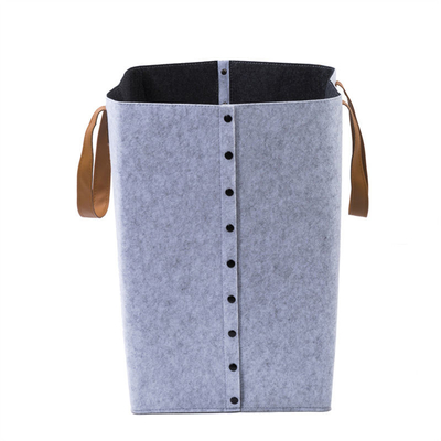 Couleur personnalisée Coffres de rangement en feutre de polyester moderne pour l' organisation des vêtements
