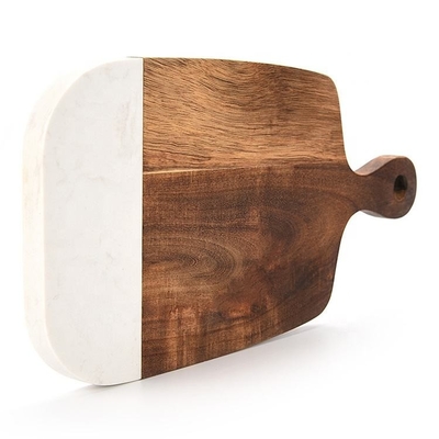 Marbre naturel de Live Edge Slate Cheese Board et cuisine en bois de palette