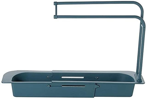 Étagère télescopique d'évier de pp/personnalisation expansible de panier de drain de stockage