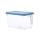 Organisateur de stockage des aliments en plastique domestique avec couvercle congélateur tiroirs en plastique transparents pour aliments