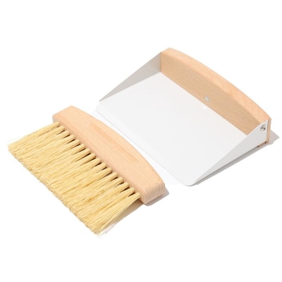 Pelle à poussière en bois à balai d'OEM et poussière de brosse de lecture nettoyant mini fait sur commande