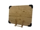 La planche à découper en bambou faite sur commande personnalisée viable avec du silicone glissent non la protection