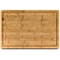 Boucher en bambou Block With Groove, hachoir en bambou du rectangle 45x30x2cm de cuisine