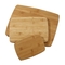 conseil en bambou de coupage par blocs de boucher de cuisine de ménage ensemble de 4 morceaux