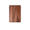 La surface propre facile de planche à découper en bois de noix de la cuisine 15mm glissent non