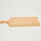 Palette de peau de pizza et planche à découper en bois avec la poignée, 1.5cm épais