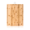 Cuisine en bambou de planche à découper grand en bois organique d'OEM avec l'anneau accrochant