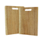 Adapté aux besoins du client classez la planche à découper en bambou de Block Wood Chopping de boucher de 33x23x1.8cm ensemble de 2 morceaux