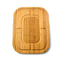 Carving robuste de bambou Boucher planche de coupe de blocs plateau de service réversible