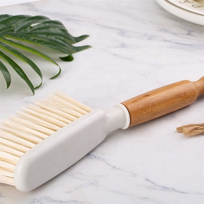 Mini pelle à poussière de nettoyage portative et brosse de lecture en bambou de balai de poignée pour le nettoyage