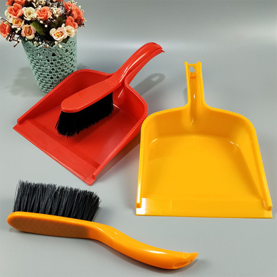 Vert jaune rouge de bureau de Mini Dustpan And Brush Set de polypropylène