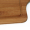 Le boucher en bambou Block Juice Groove Cutting Board With en bois d'acacia manipule
